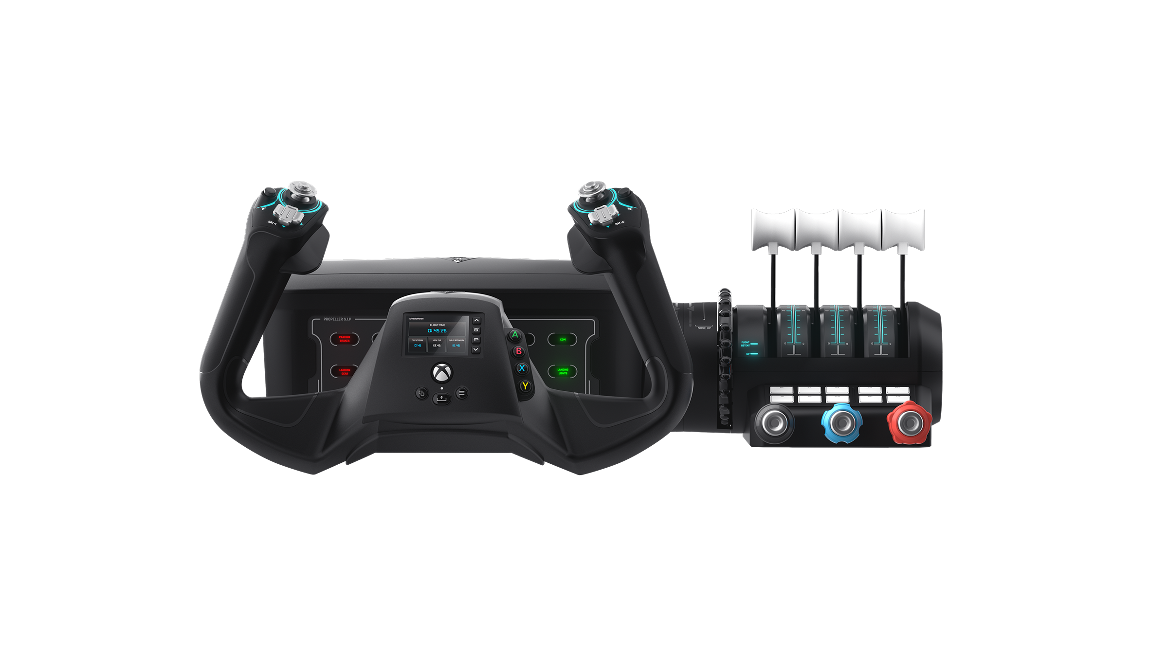 Official Turtle Beach VelocityOne Flight yoke and throttle quadrant product image