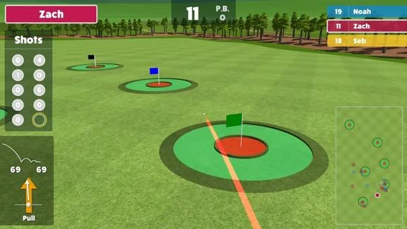 Official Awesome Golf Target Golf game screenshot