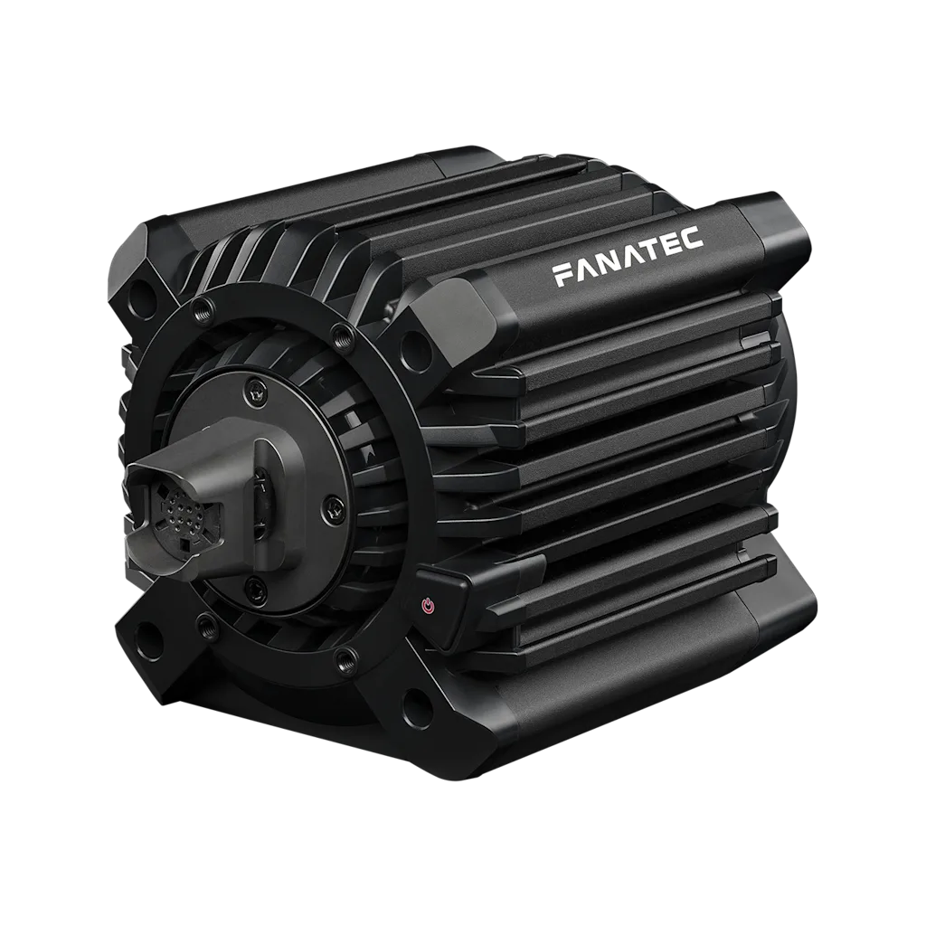 Official Fanatec ClubSport DD direct drive wheelbase front product view