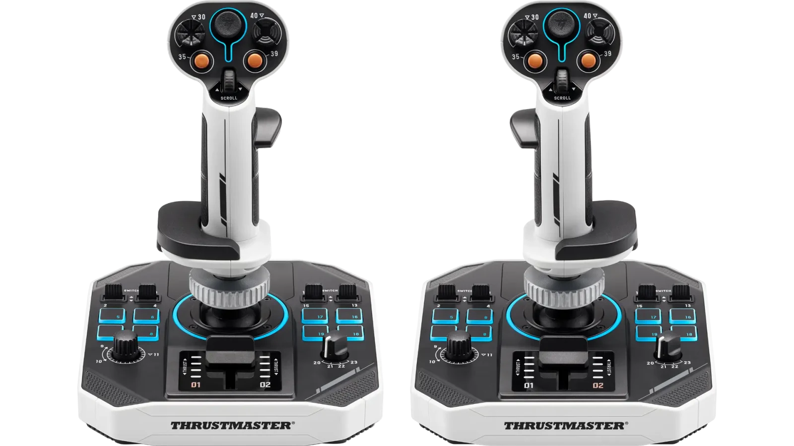 Thrustmaster SOL-R 2 dual joysticks official product angle