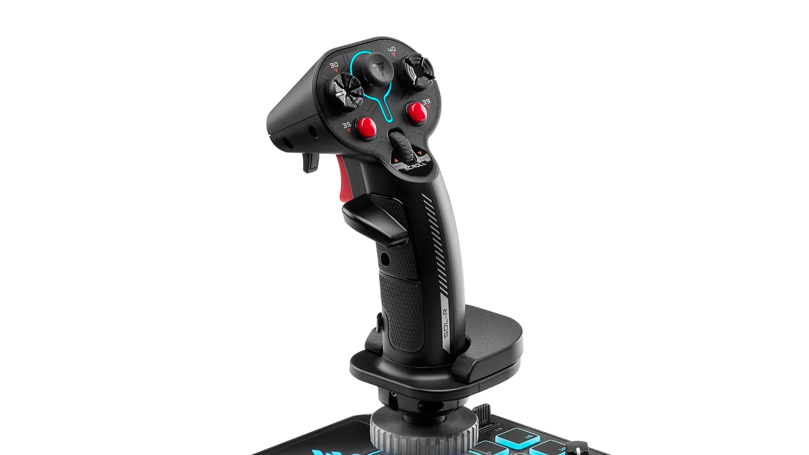 Thrustmaster SOL-R 4 HOTAS official product angle