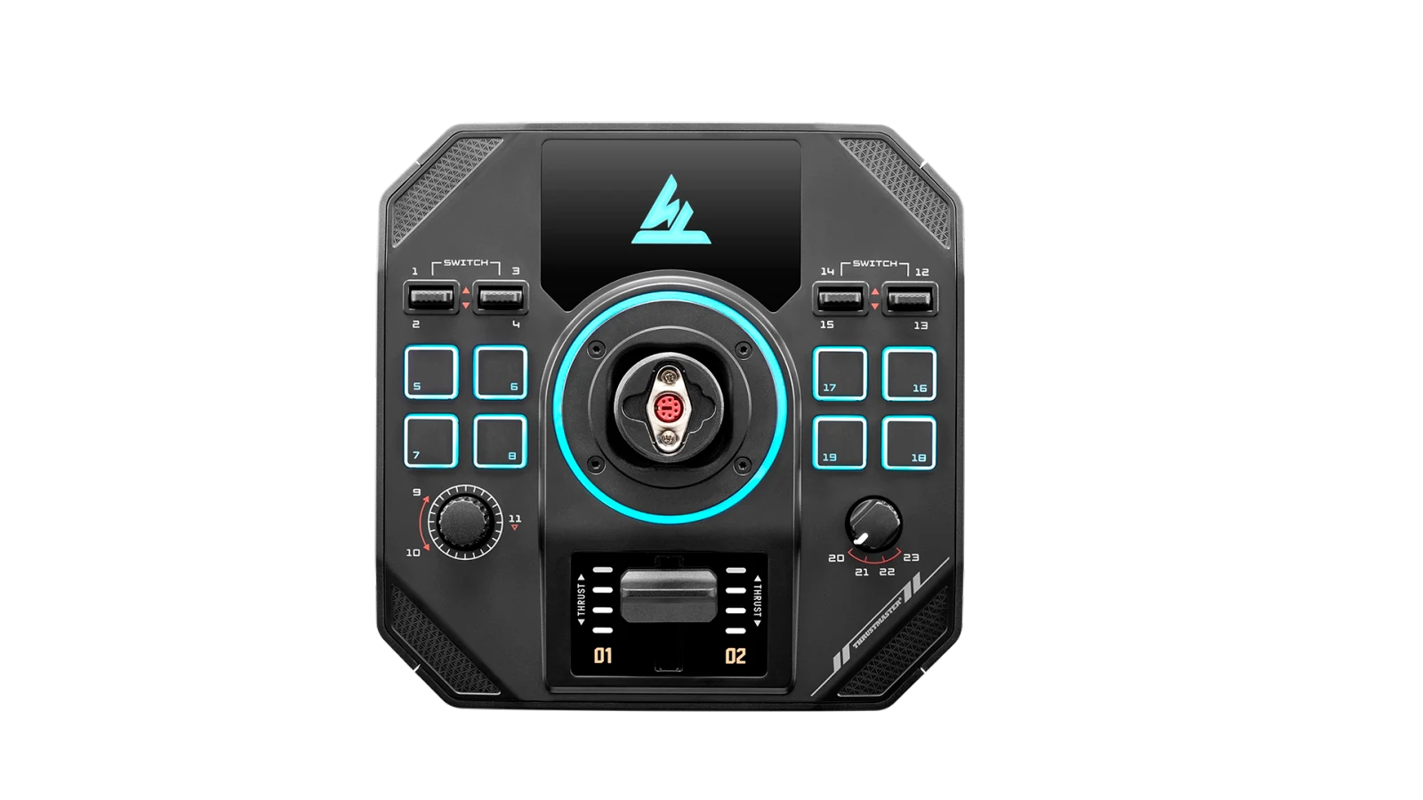 Thrustmaster SOL-R 4 HOTAS official throttle and stick detail