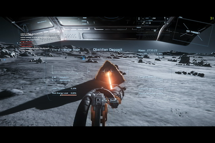 Official Star Citizen fracture gameplay interface screenshot
