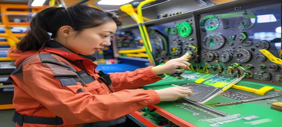 Val measures the panel depth, mount clearance, and connector service space before treating any bezel as interchangeable.