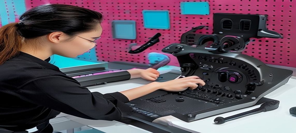 Val swaps a detent frame at the bench and keeps the screws, profile, and calibration notes together.