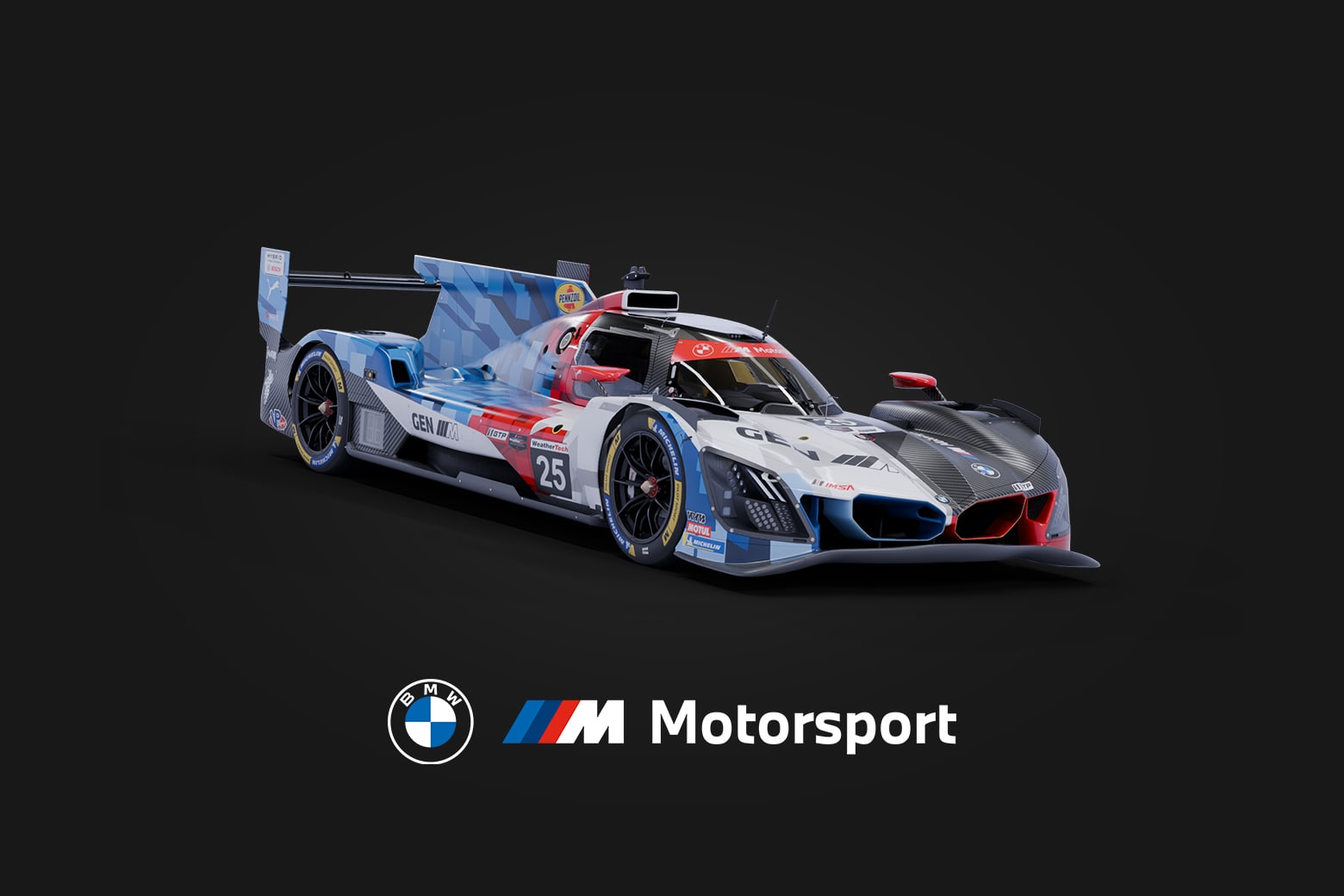 BMW M Hybrid V8 Evo official iRacing Season 3 car media