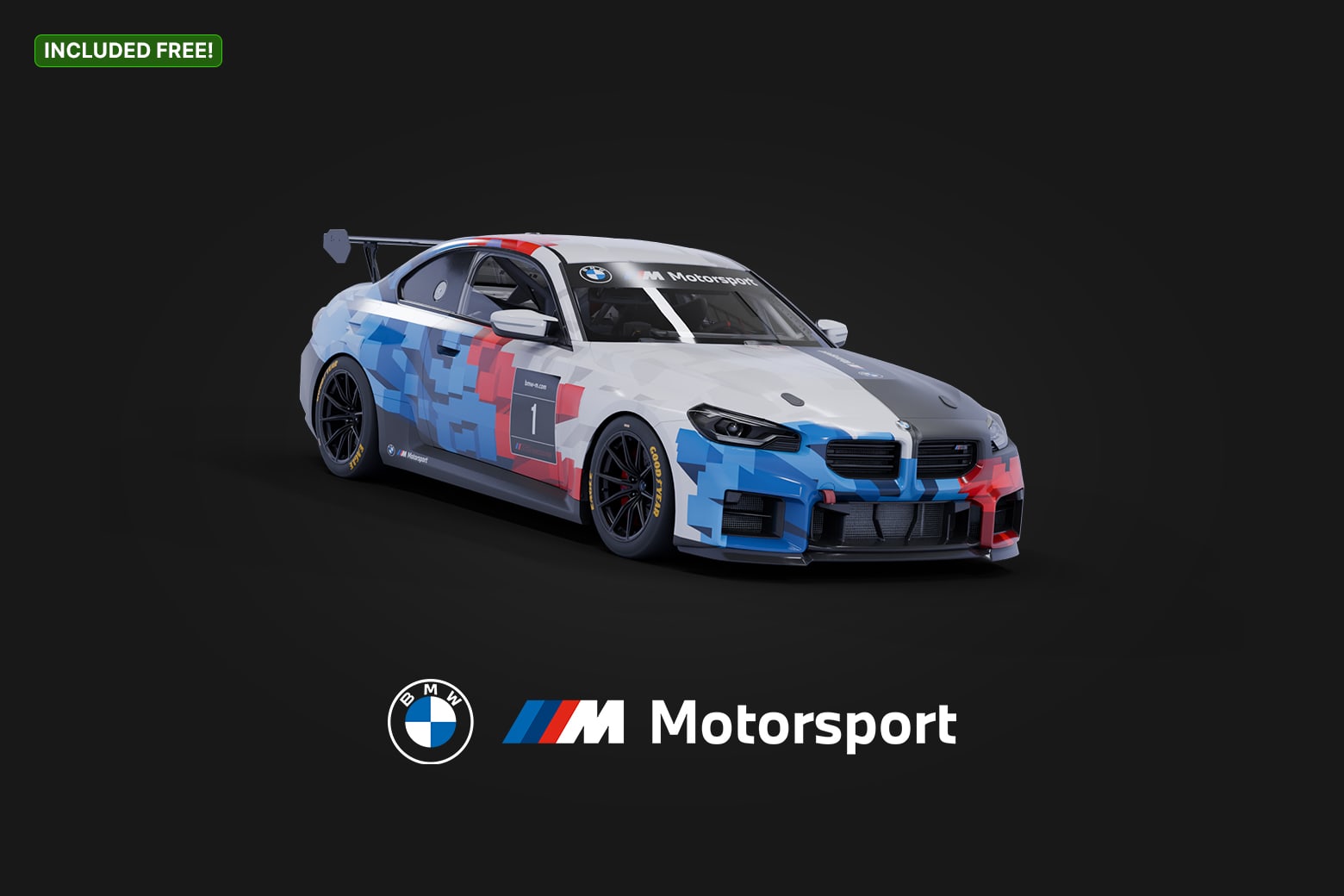 BMW M2 Racing G87 official iRacing Season 3 car media