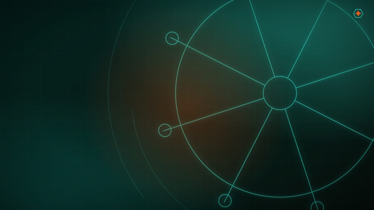 Repurposed sim gear arranged as a marine console — racing wheel, throttle quadrant, button box — on dark slate with teal rim light