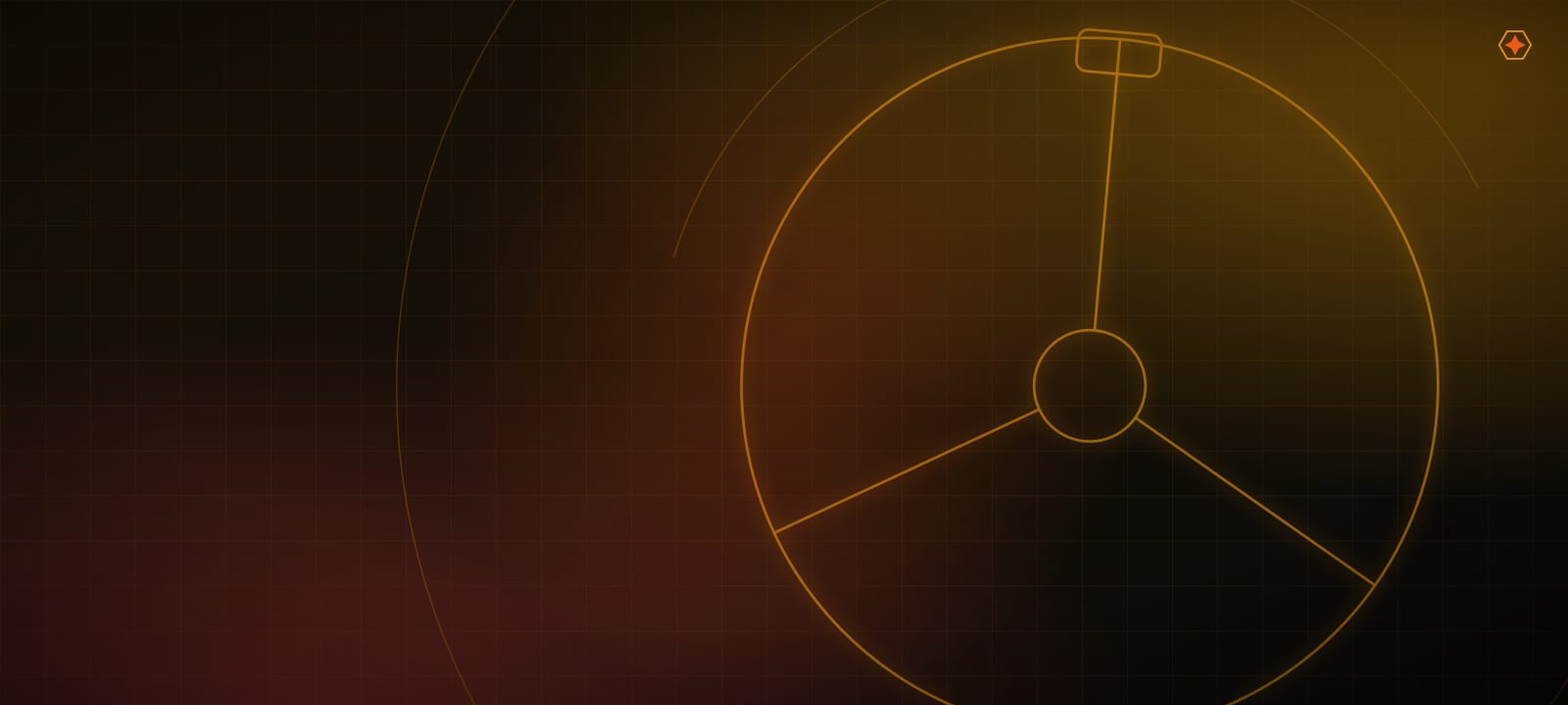 Racing sim hardware — Carbon & amber